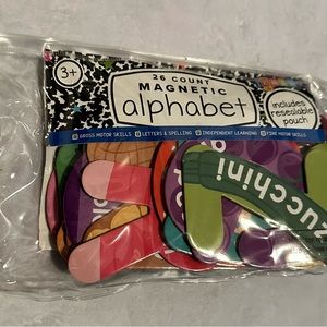 NEW IN PACKAGE TARGET BULLSEYE LETTER MAGNETS